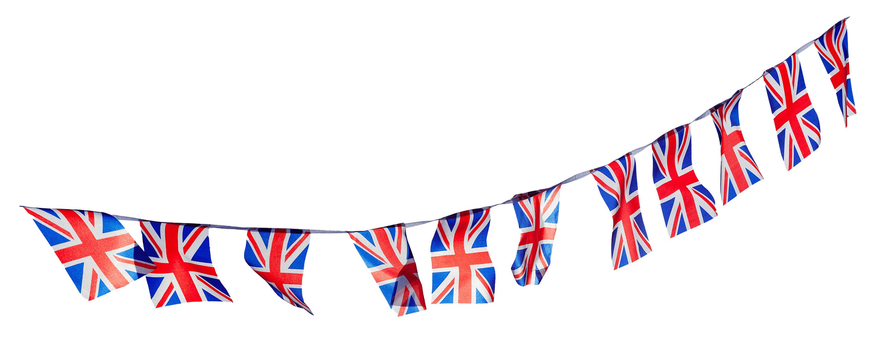 Union Flag Bunting Cut Out