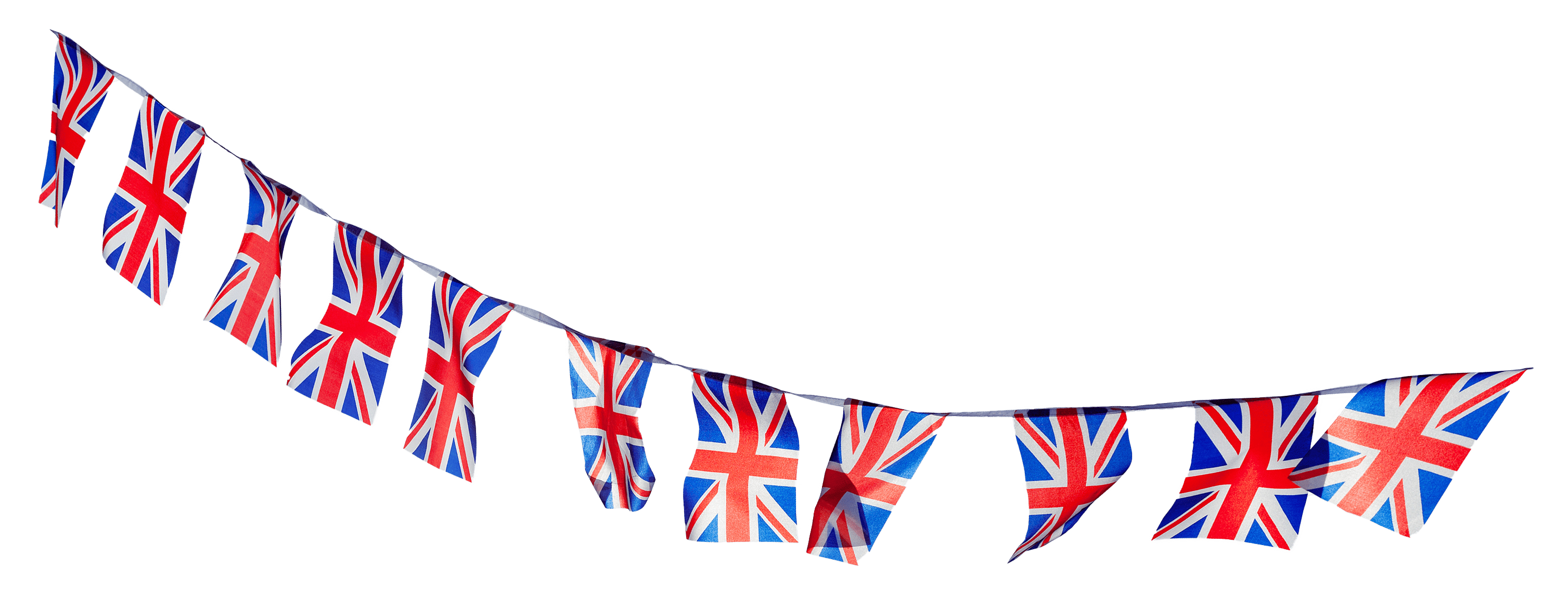 Union Flag Bunting Cut Out