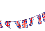Union Flag Bunting Cut Out