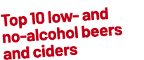 Top 10 low- and no-alcohol beers and ciders 